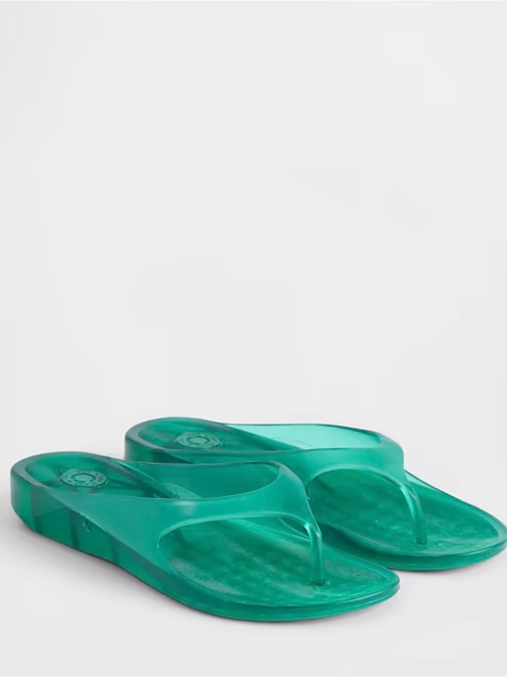 GAP Women's Green Jelly Sandals